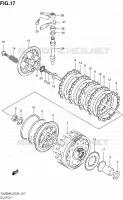CLUTCH for Suzuki TU 250 2012
