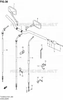 HANDELBAR for Suzuki TU 250 2012