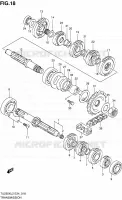 TRANSMISSION for Suzuki TU 250 2012