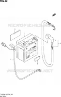 BATTERY for Suzuki TU 250 2013