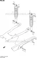 CHAIN GUARD for Suzuki TU 250 2013