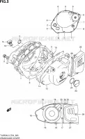 CRACKCASE COVER for Suzuki TU 250 2013