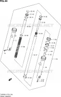 FRONT FORK for Suzuki TU 250 2013