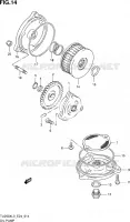 OIL PUMP for Suzuki TU 250 2013