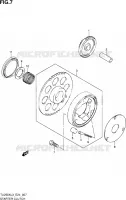 STARTER MOTOR CLUTCH for Suzuki TU 250 2013