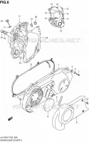 CRACKCASE COVER for Suzuki BURGMAN 125 2007