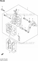 FRONT CALIPER for Suzuki BURGMAN 125 2007