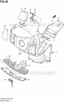 GLOVE BOX for Suzuki BURGMAN 125 2007