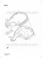 HELMET BOX for Suzuki BURGMAN 125 2007