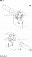 SWITCHES for Suzuki BURGMAN 125 2007