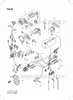 WIRING HARNESS for Suzuki BURGMAN 125 2007