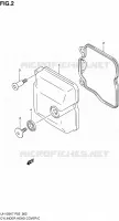 CYLINDER HEAD COVER for Suzuki BURGMAN 125 2010