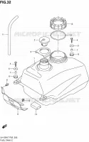 FUEL TANK for Suzuki BURGMAN 125 2010