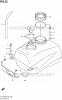 FUEL TANK for Suzuki BURGMAN 125 2010