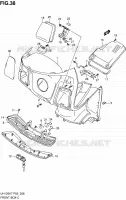 GLOVE BOX for Suzuki BURGMAN 125 2010