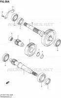 TRANSMISSION (2) (MODEL K8/K9/L0) for Suzuki BURGMAN 125 2010