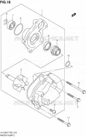 WATER PUMP for Suzuki BURGMAN 125 2010