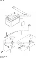 BATTERY (UH125AL4 P19) for Suzuki BURGMAN 125 2014
