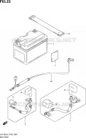 BATTERY (UH125L4 P02) for Suzuki BURGMAN 125 2014