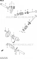 CAMSHAFT   VALVES for Suzuki BURGMAN 125 2014