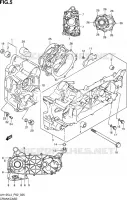 CRACKCASE COVER for Suzuki BURGMAN 125 2014