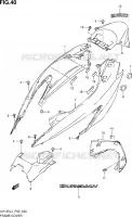 FAIRING for Suzuki BURGMAN 125 2014