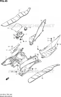 FOOTREST for Suzuki BURGMAN 125 2014