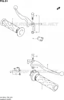 HANDGRIPS   LEVERS  for Suzuki BURGMAN 125 2014