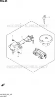 LOCK SET for Suzuki BURGMAN 125 2014
