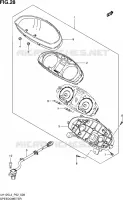 SPEEDOMETER (UH125L4 P19) for Suzuki BURGMAN 125 2014
