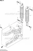 SWINGARM for Suzuki BURGMAN 125 2014