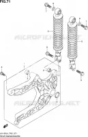 SWINGARM for Suzuki BURGMAN 125 2014