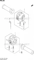 SWITCHES for Suzuki BURGMAN 125 2014