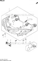 TAIL LIGHT ASSY for Suzuki BURGMAN 125 2014