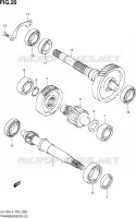 TRANSMISSION (2) for Suzuki BURGMAN 125 2014