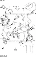 WIRING HARNESS (UH125L4 P02) for Suzuki BURGMAN 125 2014