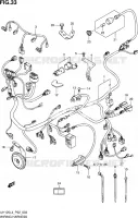 WIRING HARNESS (UH125L4 P19) for Suzuki BURGMAN 125 2014