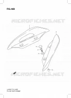 BACKREST (MODEL K9) for Suzuki BURGMAN 200 2009