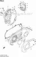 CRACKCASE COVER for Suzuki BURGMAN 200 2009