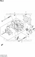 CYLINDER HEAD for Suzuki BURGMAN 200 2009