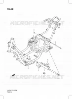 FRAME for Suzuki BURGMAN 200 2009