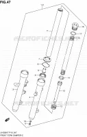 FRONT FORK for Suzuki BURGMAN 200 2009