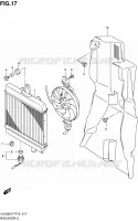 RADIATOR for Suzuki BURGMAN 200 2009