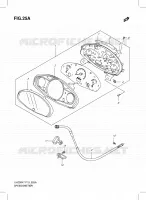 SPEEDOMETER (MODEL K8/K9/L0) for Suzuki BURGMAN 200 2009