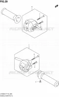 SWITCHES for Suzuki BURGMAN 200 2009