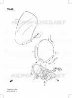 WINDSCREEN for Suzuki BURGMAN 200 2009