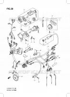 WIRING HARNESS for Suzuki BURGMAN 200 2009