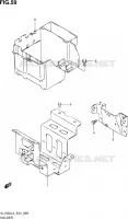 BRACKET for Suzuki INTRUDER 1500 2013