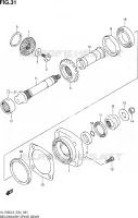 DRIVESHAFT for Suzuki INTRUDER 1500 2013