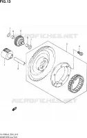 STARTER MOTOR CLUTCH for Suzuki INTRUDER 1500 2013